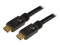 StarTech.com 10 m Höghastighets-HDMI-kabel – Ultra HD 4k x 2k HDMI-kabel – HDMI till HDMI M/M - HDMI-kabel - HDMI hane till HDMI hane - 10 m - svart HDMM10M