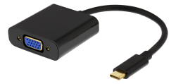 Deltaco USB-C till VGA-adapter USBC-VGA6
