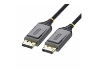 StarTech - DisplayPort-kabel - DisplayPort (hane) spärrad till DisplayPort (hane) spärrad - DisplayPort 1.4 - 40 m - Active Optical Cable (AOC), hybrid, plenumklassad, 8K60Hz stöd, upp till 32,4 Gbps datahastighet, Enkelriktad - svart 8K-AOC-40M-DP-CABLE