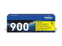 Brother TN900y - Gul - original - tonerkassett - för Brother HL-L9200CDWT, HL-L9300CDWT, HL-L9300CDWTT, MFC-L9550CDW, MFC-L9550CDWT TN900Y