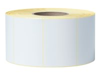Brother Premium - Halvblank - bestruken ovansida - vit - 102 x 74 mm 2940 etikett (er) (1 rulle/rullar x 2940 matrisskurna etiketter (paket om 4) - för Brother TJ-4020, 4120; Titan Industrial Printer TJ-4021, 4121, 4420, 4422, 4520, 4522 BCS1J074102203