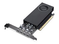 NVIDIA RTX A400 - Grafikkort - RTX A400 - 4 GB GDDR6 - PCIe 4.0 x8 - 4 x Mini DisplayPort 4X61Q73040