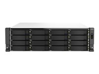 QNAP TS-H2287XU-RP - NAS-server - 22 fack - kan monteras i rack - SATA 6Gb/s - RAID 0, 1, 5, 6, 10, 50, 60, JBOD - RAM 32 GB - 2.5 Gigabit Ethernet / 10 Gigabit Ethernet - iSCSI support - 3U TS-H2287XU-RP-E2336-32G