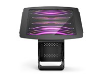 Compulocks iPad Pro 12.9" (3-6th Gen) Space Enclosure Tablet Printer Kiosk - Ställ - kioskstil - för skrivare/surfplatta - svart - monteringsgränssnitt: 100 x 100 mm - bänk, fristående PK01299PSENB