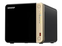 QNAP TS-464 - NAS-server - 4 fack - SATA 6Gb/s - RAID 0, 1, 5, 6, 10, JBOD - RAM 8 GB - 2.5 Gigabit Ethernet - iSCSI support TS-464-8G