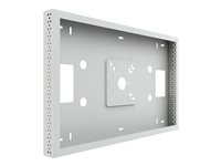 Multibrackets M Pro Series - Hölje - Open-air - för LCD-display - låsbar - stål - vit - skärmstorlek: 24" - väggmonterbar - för Samsung QB24R, QB24R-T 7350105211393