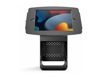 Compulocks iPad 10.2" Space Enclosure Tablet Printer Kiosk - Ställ - kioskstil - för skrivare/surfplatta - svart - monteringsgränssnitt: 100 x 100 mm - bänk, fristående PK01102IPDSB