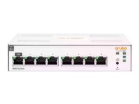 HPE Networking Instant On 1830 8G Switch - Switch - smart - 8 x 10/100/1000 - skrivbordsmodell JL810A#ABB