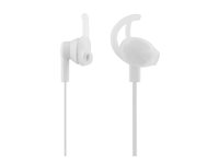 Streetz HL-351 - Hörlurar med mikrofon - inuti örat - kabelansluten - 3,5 mm kontakt - vit HL-351