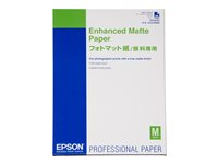 Epson Enhanced Matte - Matt - 260 mikrometer - A2 (420 x 594 mm) - 192 g/m² - 50 ark papper - för SureColor P5000, SC-P7500, P900, P9500, T2100, T3100, T3400, T3405, T5100, T5400, T5405 C13S042095