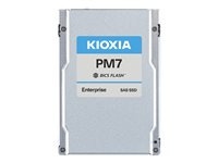 KIOXIA PM7-V Series KPM7VVUG1T60 - SSD - Enterprise - krypterat - 1600 GB - inbyggd - 2.5" - SAS 24Gb/s - Self-Encrypting Drive (SED) KPM7VVUG1T60