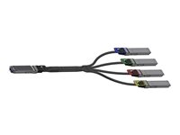 NVIDIA - 800GBase direktkoppad delare - OSFP (hane) till OSFP (hane) - 5 m - passiv aktiv kopparkabel (ACC), platt överdel, halogenfri 980-9I50E-00N005