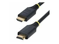 StarTech.com - Ultra High Speed - HDMI-kabel - HDMI hane till HDMI hane - skärmad - svart - passiv, 4K120Hz stöd, 8K60 Hz (7680 x 4320) stöd HDMI21-CBL-8K60-1M