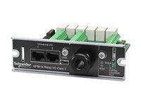 APC Network Management Card - Adapter för administration på distans - SmartSlot - 10/100 Ethernet x 2 + torr kontakt - för P/N: SURT5000XLIX438 AP9614