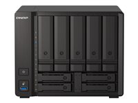 QNAP TS-H973AX-8G - NAS-server - 9 fack - SATA 6Gb/s - RAID 0, 1, 5, 6, 10, 50, JBOD, 60, RAID TP - RAM 8 GB - 2.5 Gigabit Ethernet / 10 Gigabit Ethernet - iSCSI support TS-H973AX-8G