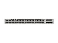 Cisco Catalyst 9300 (Higher Scale) - Network Advantage - switch - L3 - Administrerad - 48 x 10/100/1000 (UPOE) - rackmonterbar - UPOE (822 W) C9300-48UB-A