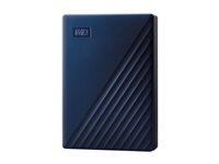 WD My Passport for Mac WDBK6C0060BBL - Hårddisk - krypterat - 6 TB - extern (portabel) - USB 3.2 Gen 1 - 256 bitars AES - blå WDBK6C0060BBL-WESN