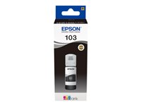 Epson 103 - 65 ml - svart - original - påfyllnadsbläck - för EcoTank L3150, L3151, L5190 C13T00S14A10