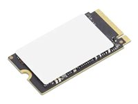 Lenovo - SSD - krypterat - 256 GB - inbyggd - M.2 2242 - PCIe 4.0 x4 - TCG Opal Encryption - för ThinkPad E14 Gen 5; E14 Gen 6; E16 Gen 2; T14s Gen 6; T16 Gen 4; X12 Detachable Gen 2 4XB1N36071