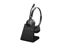 Jabra Engage 55 SE Stereo - Headset - på örat - DECT - trådlös - USB-A via DECT-adapter - Certifierad för Microsoft-teams 9659-455-111