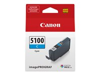 Canon PFI-5100 C - 14.4 ml - cyan - original - hängande låda - bläcktank - för imagePROGRAF PRO-310 6953C001