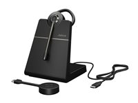 Jabra Engage 55 SE Convertible - Headset - på örat - konvertibel - DECT - trådlös - USB-C via DECT-adapter - UC-certifierad 9655-435-111