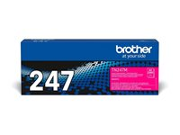 Brother TN247M - Magenta - original - tonerkassett - för Brother DCP-L3510, L3517, L3550, HL-L3270, L3290, MFC-L3710, L3730, L3750, L3770 TN247M