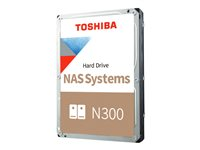 Toshiba N300 NAS MN10ADA600S - Hårddisk - 6 TB - inbyggd - 3.5" - SATA 6Gb/s - 7200 rpm - buffert: 512 MB MN10ADA600S