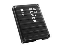 WD_BLACK P10 Game Drive WDBZ7D0060BBK - Hårddisk - 6 TB - extern (portabel) - 2.5" - USB 3.2 Gen 1 - svart WDBZ7D0060BBK-WESN