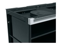 Middle Atlantic C5-VENT3-BK - Främre panel till rack (ventilerad) - svart C5-VENT3-BK