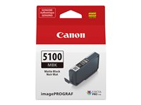 Canon PFI-5100 MBK - 14.4 ml - mattsvart - original - hängande låda - bläcktank - för imagePROGRAF PRO-310 6951C001