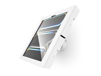 Compulocks iPad Pro M4 13" (2024) Apex Enclosure Tilting Wall Mount - Monteringssats (montering, hölje) - synlig kamera fram/bak - för surfplatta - låsbar - aluminium, metallram - vit - skärmstorlek: 13" - väggmonterbar - för Apple 13-inch iPad Pro (M4) 505W13PAPX4W