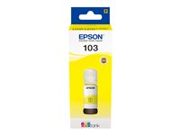 Epson 103 - 65 ml - gul - original - påfyllnadsbläck - för EcoTank L3150, L3151, L5190 C13T00S44A10