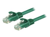 StarTech.com 7.5m CAT6 Ethernet Cable, 10 Gigabit Snagless RJ45 650MHz 100W PoE Patch Cord, CAT 6 10GbE UTP Network Cable w/Strain Relief, Green, Fluke Tested/Wiring is UL Certified/TIA - Category 6 - 24AWG (N6PATC750CMGN) - Patch-kabel - RJ-45 (hane) till RJ-45 (hane) - 7.5 m - UTP - CAT 6 - hakfri - grön N6PATC750CMGN