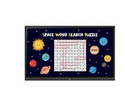 LG CreateBoard 75TR3DK-B - 75" Diagonal klass TR3DK Series LED-bakgrundsbelyst LCD-skärm - utbildning/företag - med pekskärm (multitouch) - Android - 4K UHD (2160p) 3840 x 2160 - Direct LED - svart 75TR3DK-B