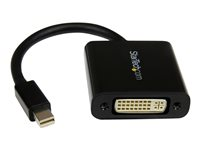 StarTech Mini DisplayPort till DVI videoadapter - Svart Mini DP till DVI - 1920x1200 - DVI-adapter - Mini DisplayPort (hane) till DVI-I (hona) - 17 cm - svart MDP2DVI3