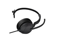 Jabra Evolve2 50 UC Mono - Headset - på örat - kabelansluten - aktiv brusradering - USB-C, USB-A - UC-certifierad 25069-889-899
