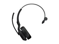 Jabra Evolve2 55 MS Mono - Headset - på örat - Bluetooth - trådlös - aktiv brusradering - USB-A via Bluetooth-adapter - svart - med laddningsställ - Zoomcertifierad, Cisco Webex Certified, Tencent Meeting-certifierad, Alcatel-Lucent-certifierad, Avaya-certifierad, Unify-certifierad, MFi-certifierad, Google Meet-certifierad, Amazon Chime-certifierad 25599-899-989