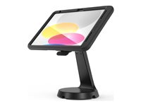 Compulocks iPad 10th-11th (A16) Gen PowerMove Mast Counter Stand - Black - Monteringssats (hölje, maststativ) - för surfplatta - låsbar - svart - skärmstorlek: 10.9" - bänk - för Apple 10.9-inch iPad (10:e generation) 333BPMIP109