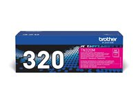 Brother TN320M - Magenta - original - tonerkassett - för Brother DCP-9055, DCP-9270, HL-4140, HL-4150, HL-4570, MFC-9460, MFC-9465, MFC-9970 TN320M