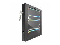 Compulocks iPad Pro M4 13" (2024), Apex Enclosure Tilting Stand 8" - Monteringssats (hölje, ställ) - synliga kameror och sensorer fram/bak - för surfplatta - låsbar - metallram - svart - skärmstorlek: 11" - väggmonterbar - för Apple 13-inch iPad Pro M4 Wi-Fi, M4 Wi-Fi + Cellular TCDP0113PAPX4B